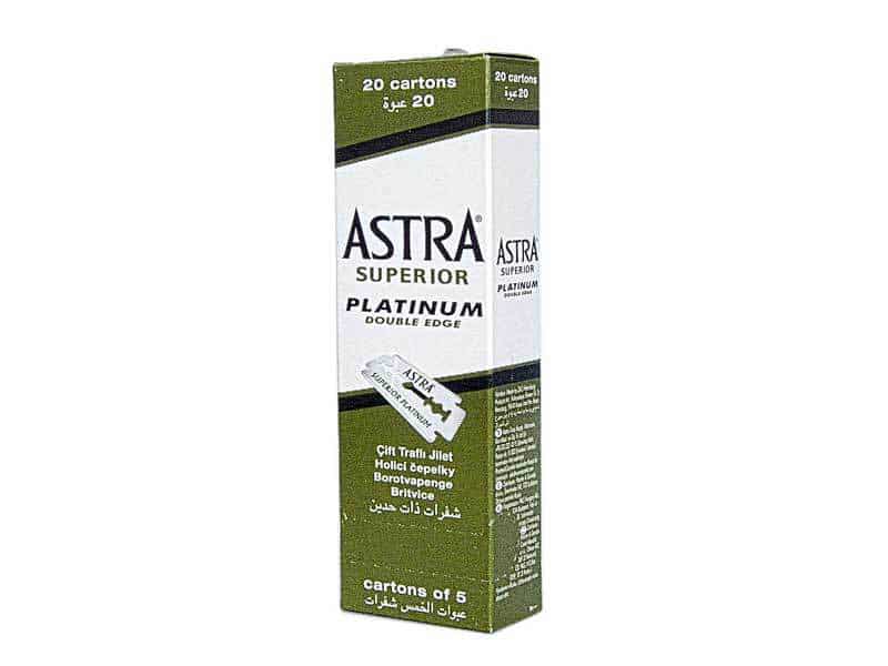 Astra Superior Platinum Double Edge Razor Blades