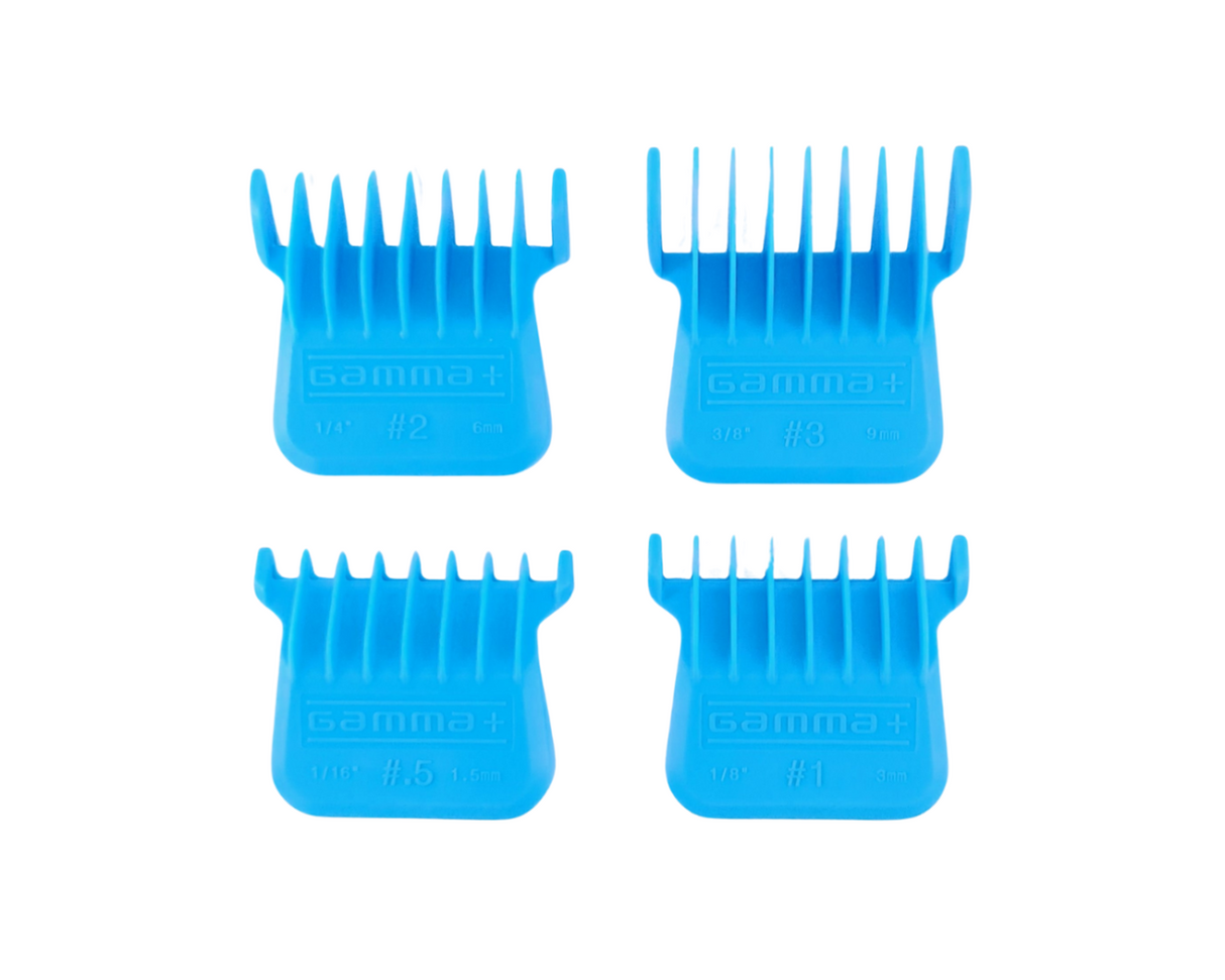 Gamma+ Magnetic Trimmer Blade Guards - Blue