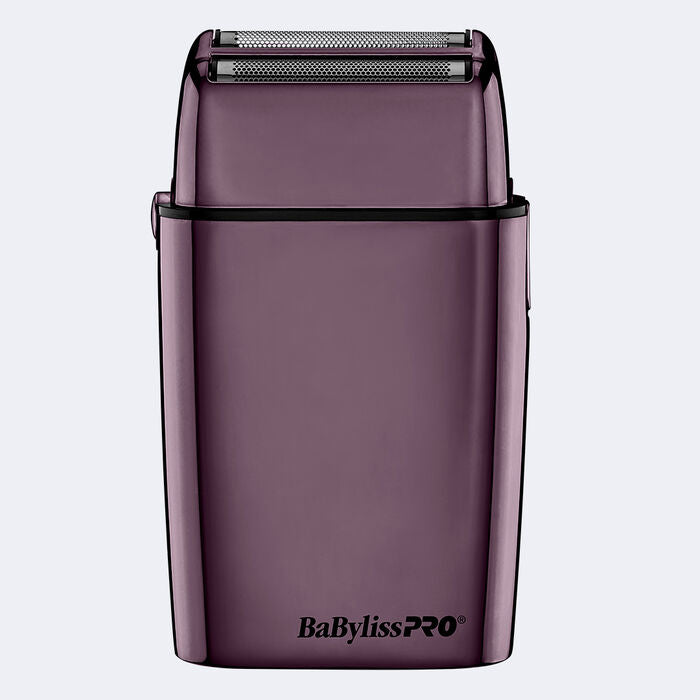 BaBylissPRO® FOILFX02 Limited Edition All-Metal Double-Foil Shaver (Purple)