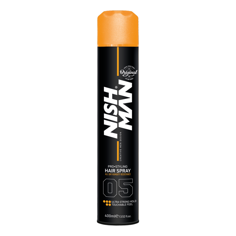 NishMan HairSpray Ultra Strong Hold 400ml