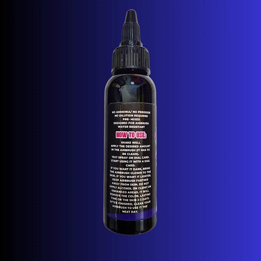 PULPO BEARD OILS Oktopus Ink Line-Up & Beard Enhancement BLACK AIRBRUSH ONLY