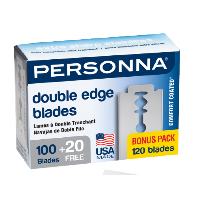 Personna Double Edge Blades 120 pcs