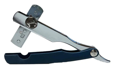 IRVING IBC Chrome & Blue Razor holder