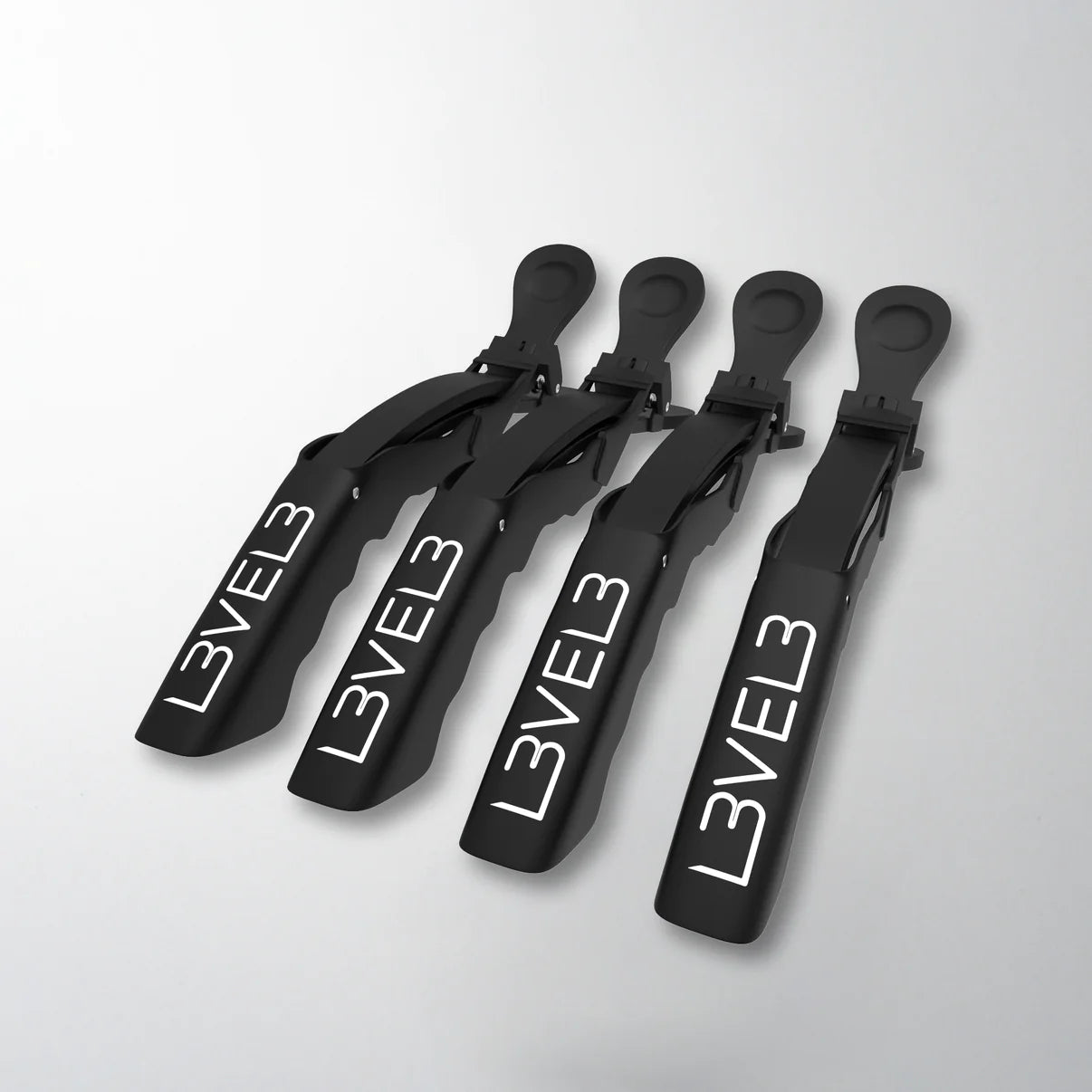 L3VEL3  Hair Croc Clips - 4 Pack