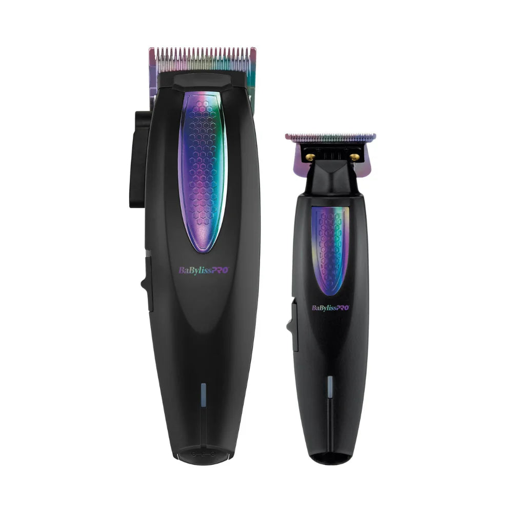 BaByliss Limited Edition Iridescent Lithium FX+ Clipper & Trimmer Combo