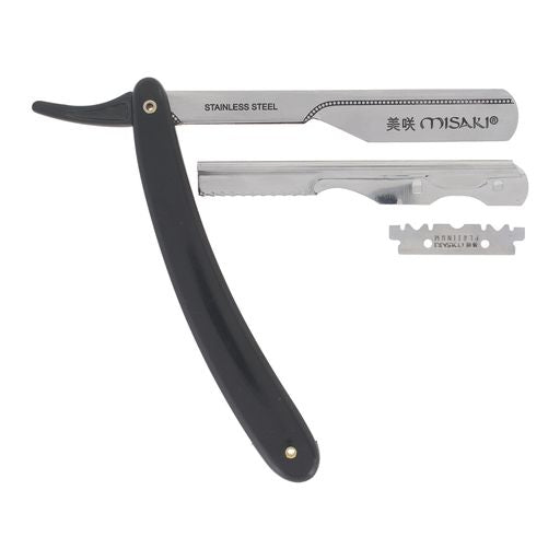 MISAKI STRAIGHT RAZOR - BLACK