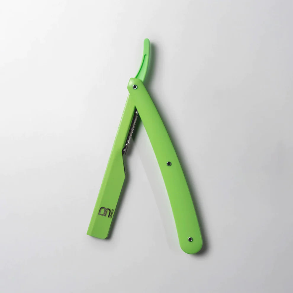 L3VEL3  Straight Razor Holder GREEN