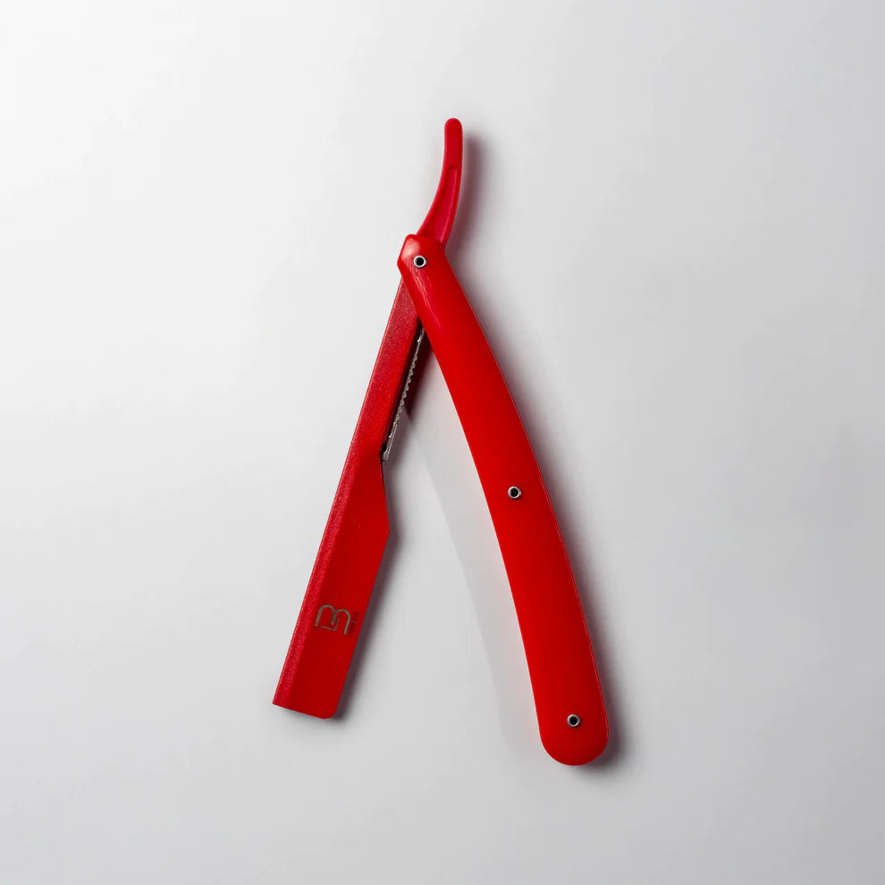 L3VEL3  Straight Razor Holder RED