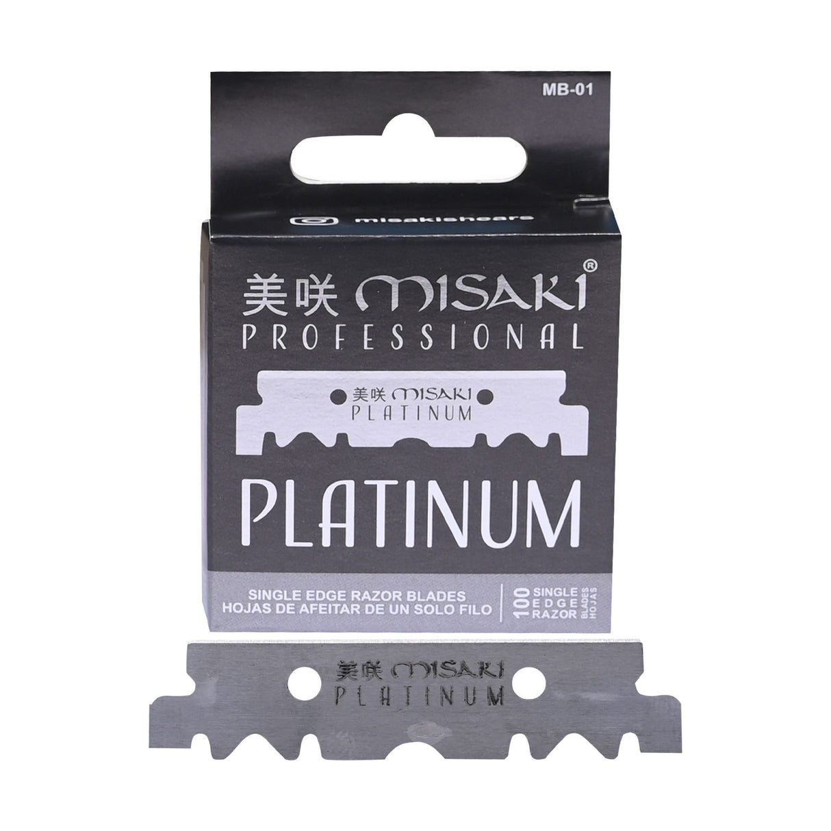 MISAKI PRO PLATINUM SINGLE EDGE 100 BLADES