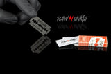 RAW N UNKUT RAZOR BLADES