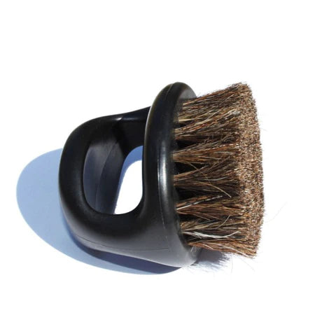 IRVING BLACK MED./ SOFT HORSE HAIR BRUSH