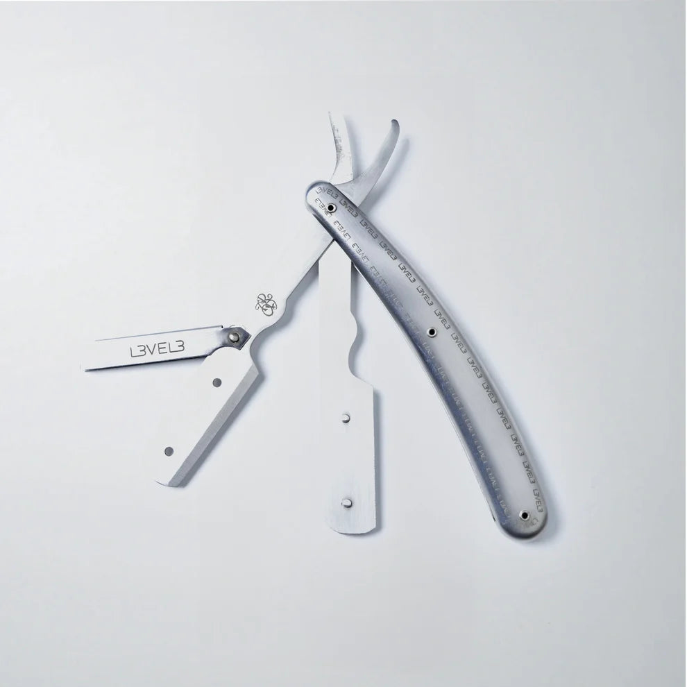 L3VEL3 Butterfly Razor Silver