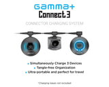 GAMMA+ Connect 3 – Barberhood Charging System, 2 Expansion Cords, Adapter