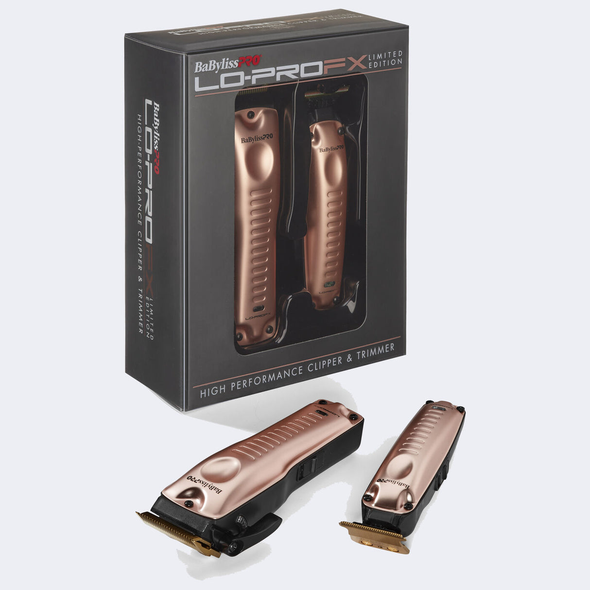 BABYLISSPRO® LIMITED EDITION LO-PROFX HIGH-PERFORMANCE CLIPPER & TRIMMER GIFT SET