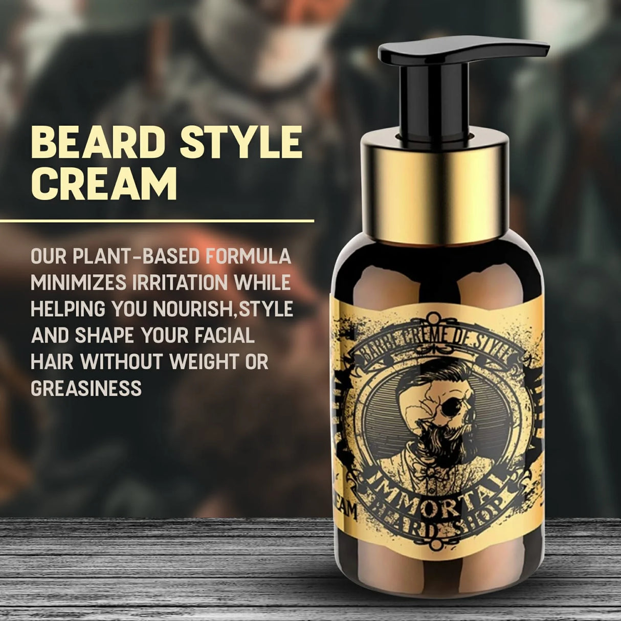 Immortal NYC Beard Style Cream