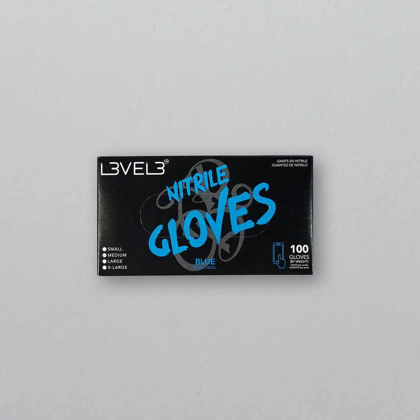 L3VEL3  Professional Nitrile Gloves BLUE