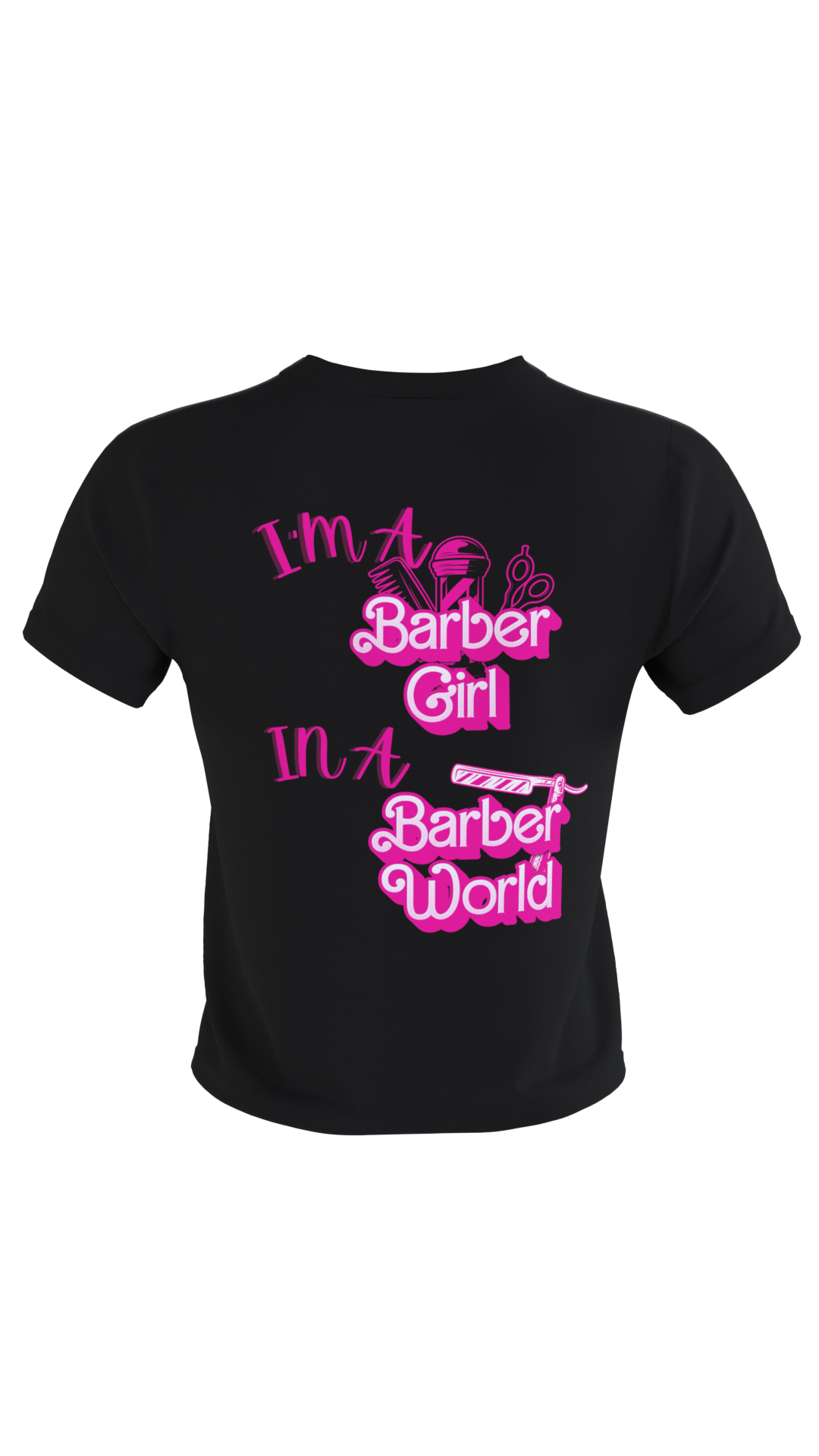 Barber Girl Tee by Barber Hairitage