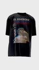 El Barbero Roman Tee by Barber Hairitage