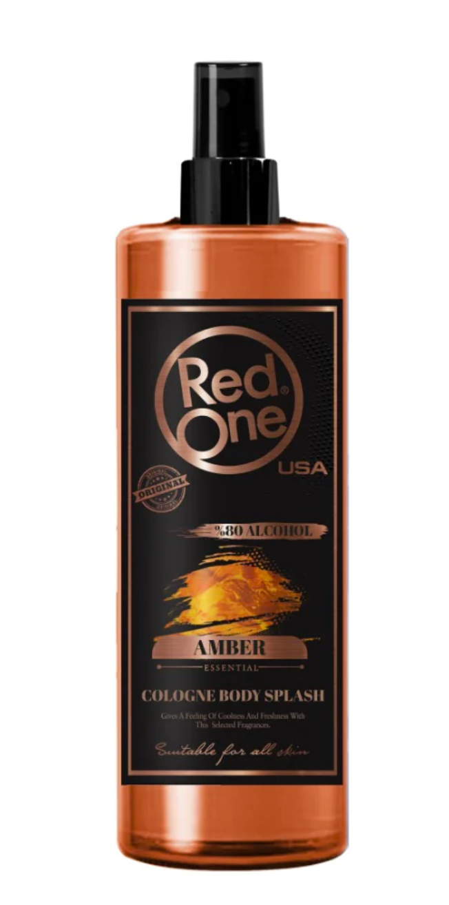 REDONE USA  After Shave Cologne Body Splash AMBER (ORANGE)