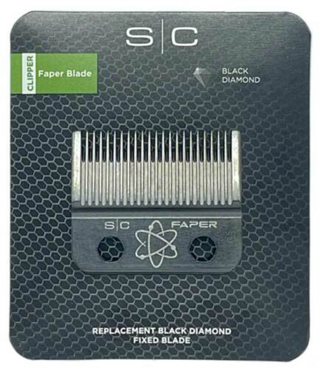 STYLECRAFT REPLACEMENT FIXED BLACK DIAMOND DLC FUSION FAPER CLIPPER BLADE