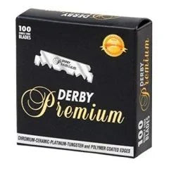 Derby Professional Premium Single Edge Blades - 100ct.