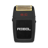 STYLECRAFT REBEL - ELECTRIC MENS FOIL SHAVER WITH SUPER TORQUE MOTOR, GOLD TITANIUM FOIL HEAD