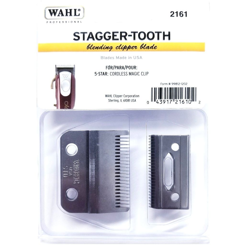 Wahl STAGGER TOOTH BLADE SET C/C MAGIC CLIP ONLY